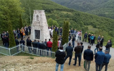 U Gornjoj Jošanici kod Foče pomen za 56 ubijenih Srba
