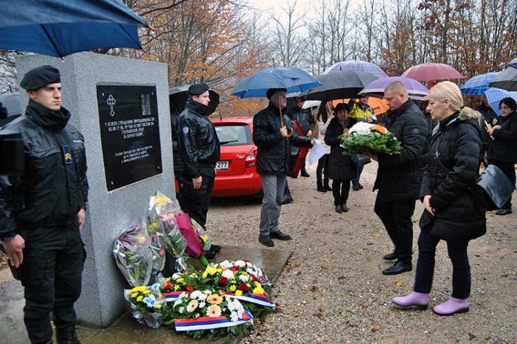 На Глођанском брду служен парастос за 126 убијених бораца