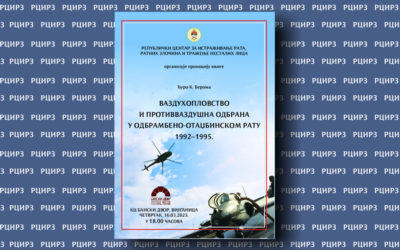 Promocija knjige „Vazduhoplovstvo i protivvazdušna odbrana u Odbrambeno-otadžbinskom ratu 1992-1995.“