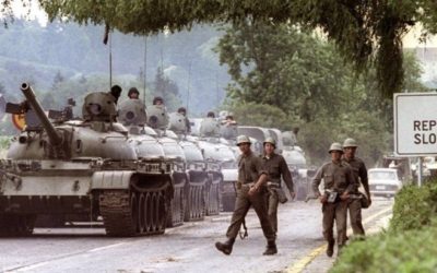 Video-snimak rasvjetljava ubistvo vojnika JNA 1991. godine u Sloveniji
