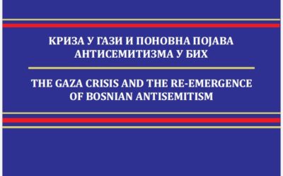 Осврт Републичког центра на кризу у Гази и поновну појаву антисемитизма у БиХ